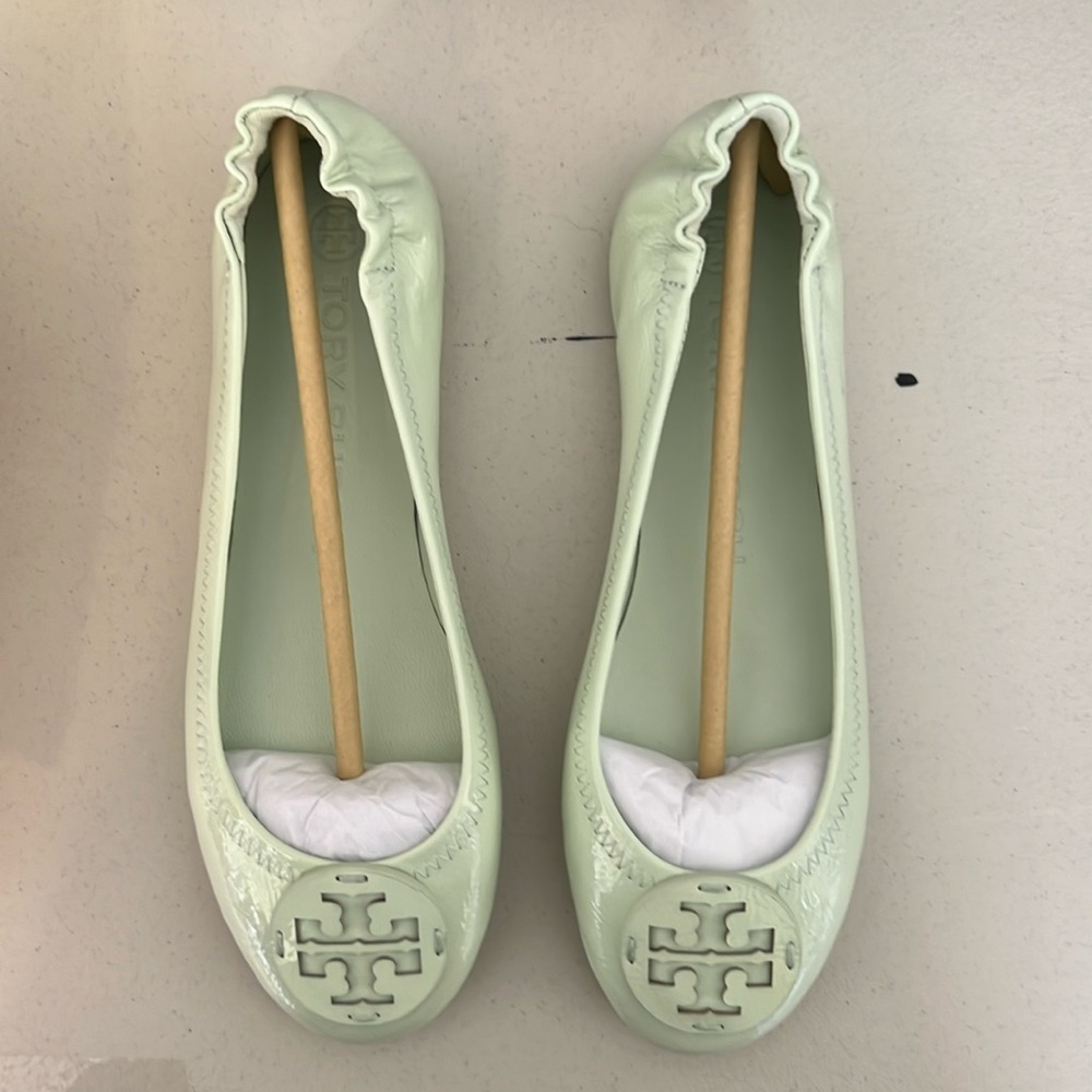 Tory Burch Minnie Travel Ballet With Leather Logo